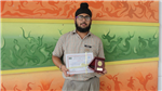 Amanpreet Singh. Consolation All over India in Inter School Creative Writing (English).